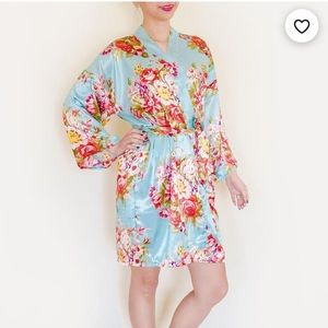NWOT SATIN ROBE